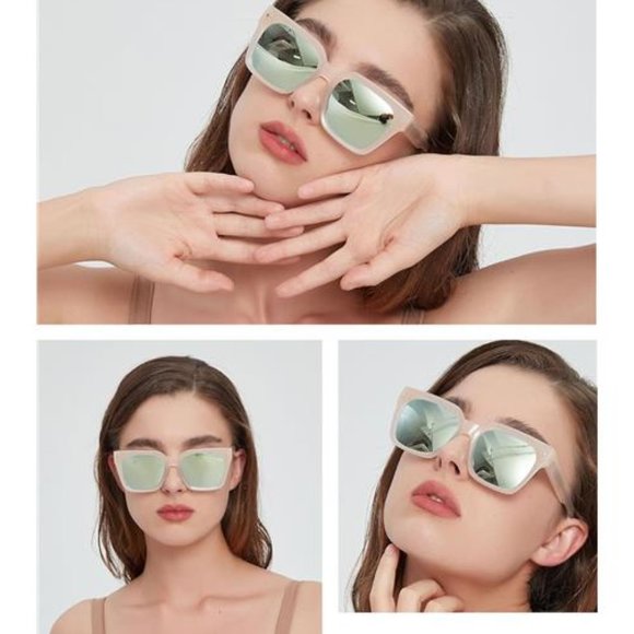 ?Polarized Sunglasses for Women: UV Protection Womens and Mens Square Shades main image 5
